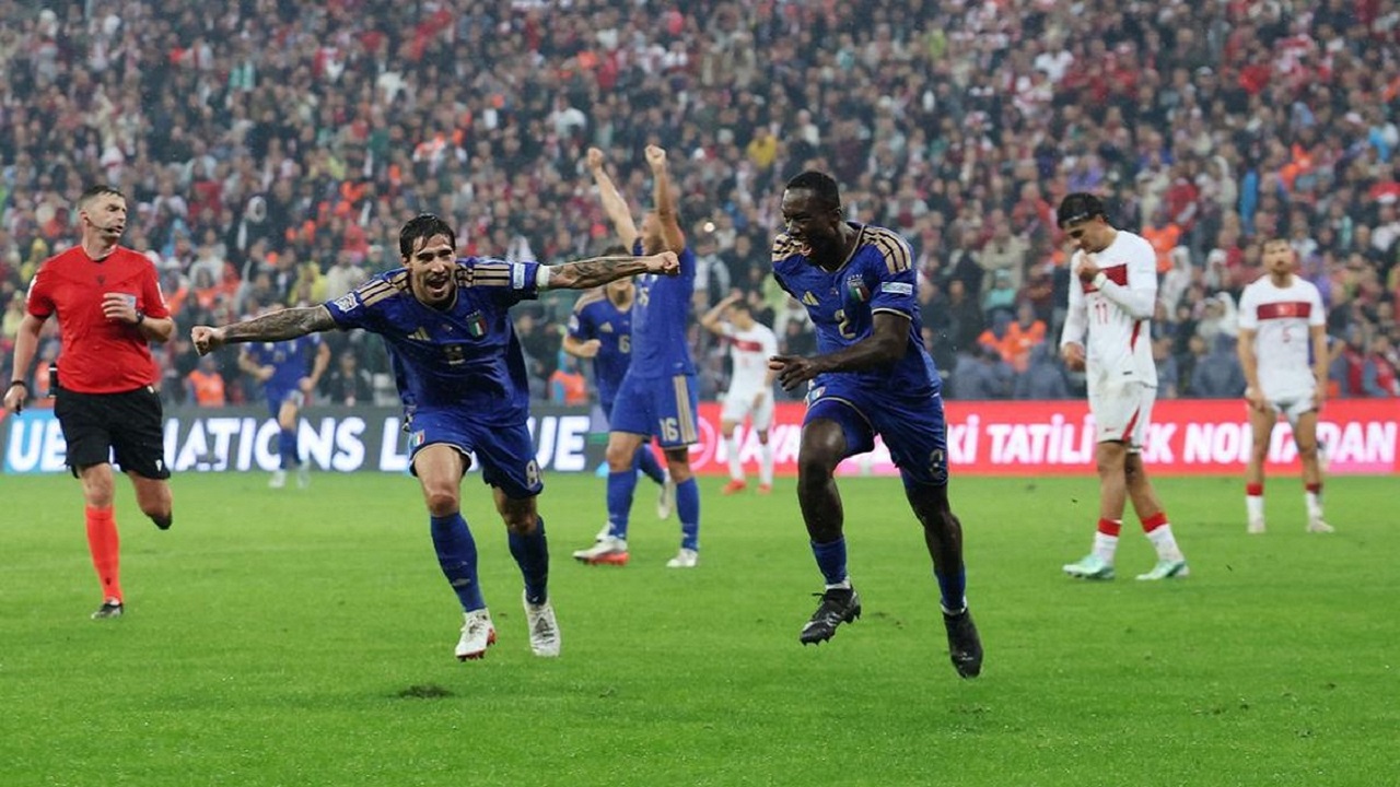 Timnas Italia Pecahkan Statistik 10 Tahun Saat Imbang 1-1 di Prancis