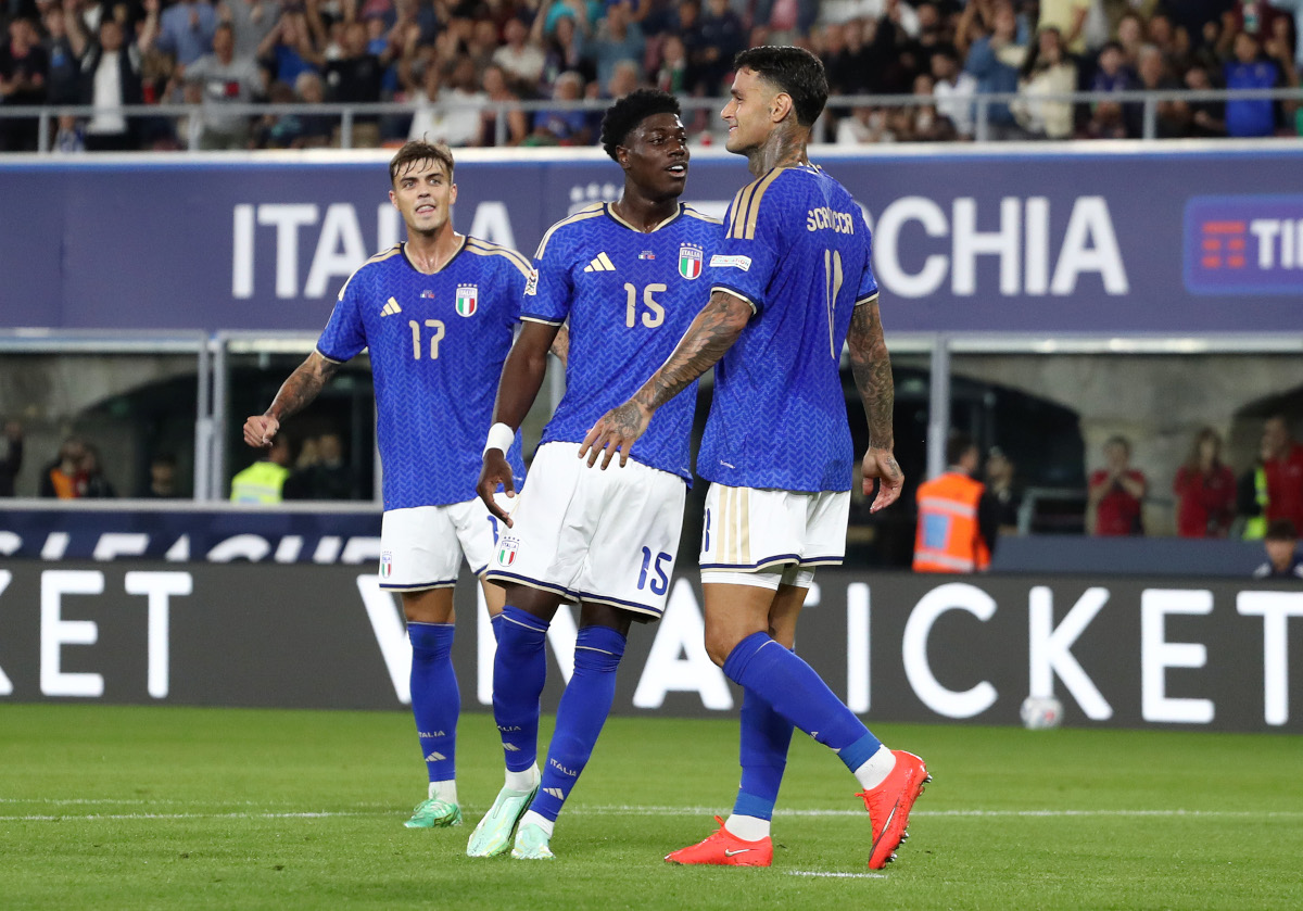 Italia Taklukkan Turki 3-1: Calafiori Bersinar, Doumbia Tampil Kokoh