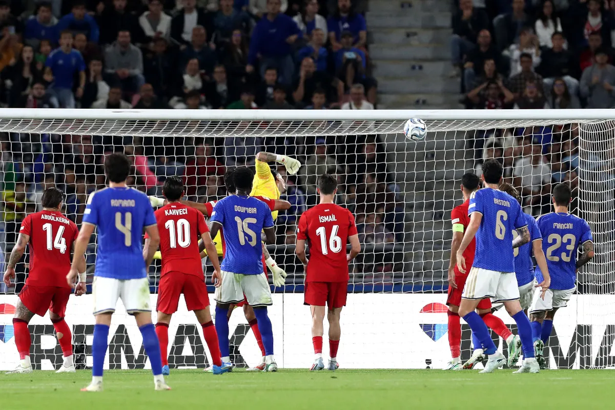 Italia Tundukkan Turki 3-1, Calafiori Cetak Gol Perdana di Nations League - sumber: (footballitalia)