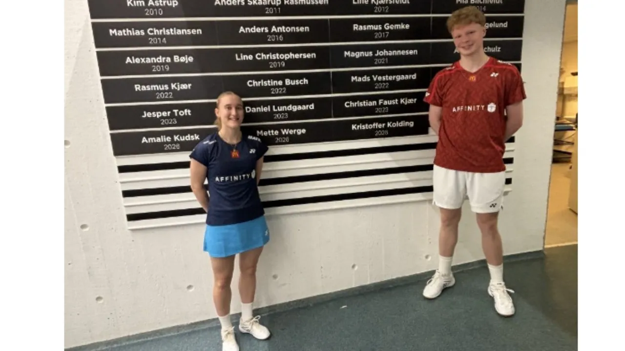 Kristoffer Kolding dan Mette Werge Penghuni Baru Tim Nasional Denmark