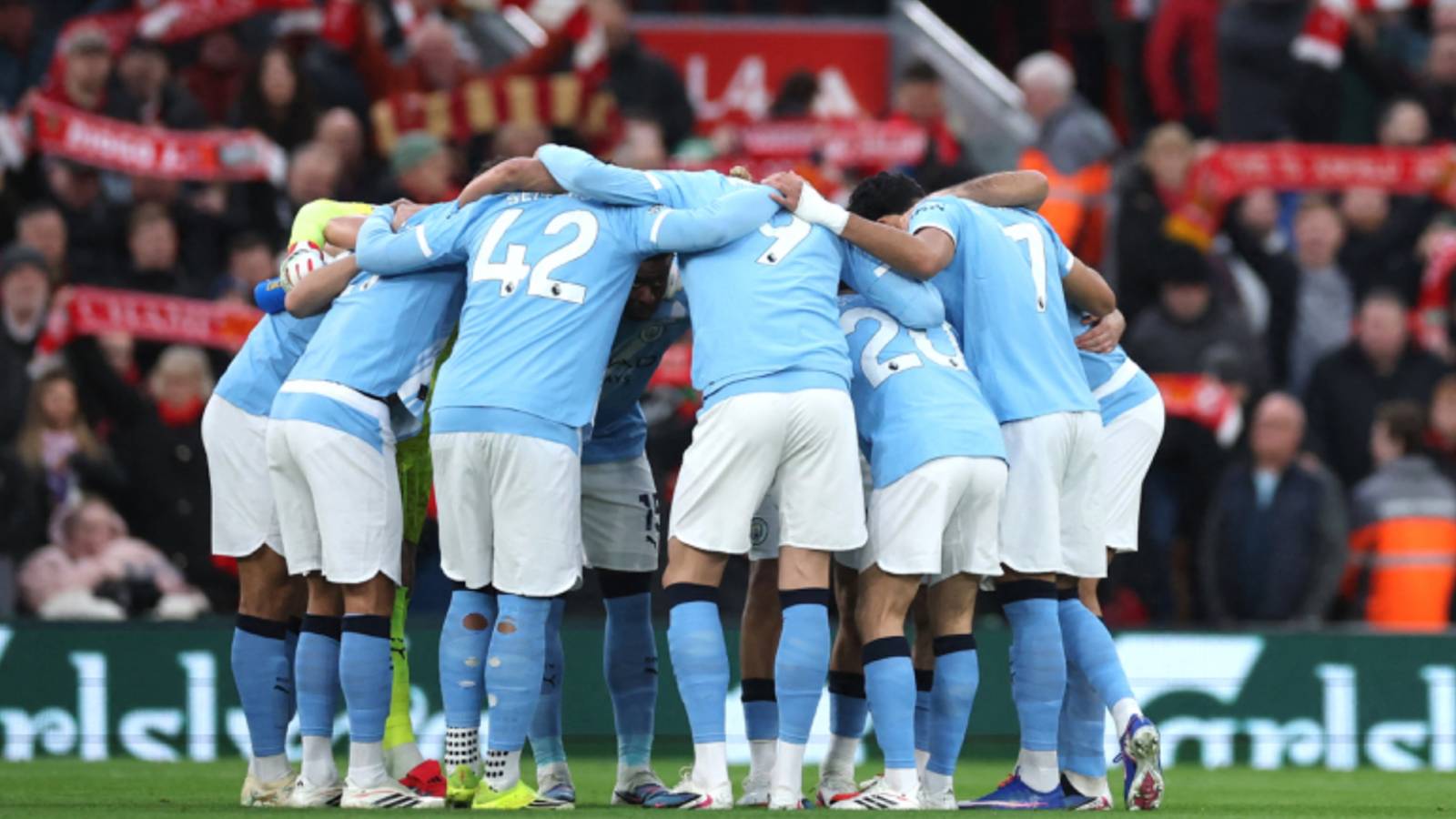 Man City Bersiap Hadapi Tantangan Berat di Anfield Kontra Liverpool