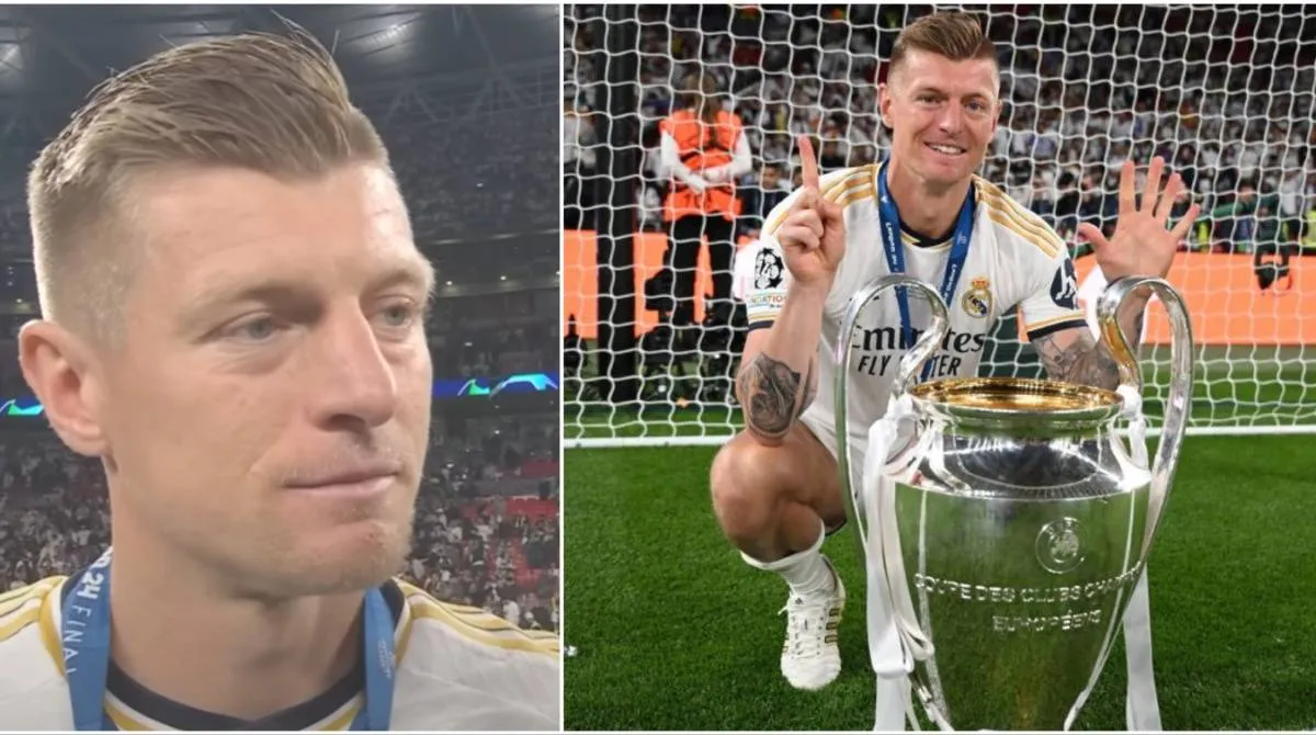 Toni Kroos Puji Suasana Megah Stadion 60 Ribu Kursi di Inggris