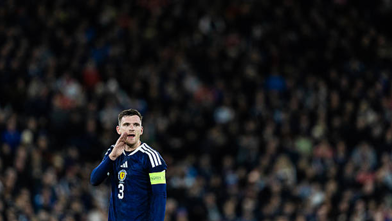 Kalah dari Slovenia, Andy Robertson Kecewa dengan Semangat Juang Skotlandia