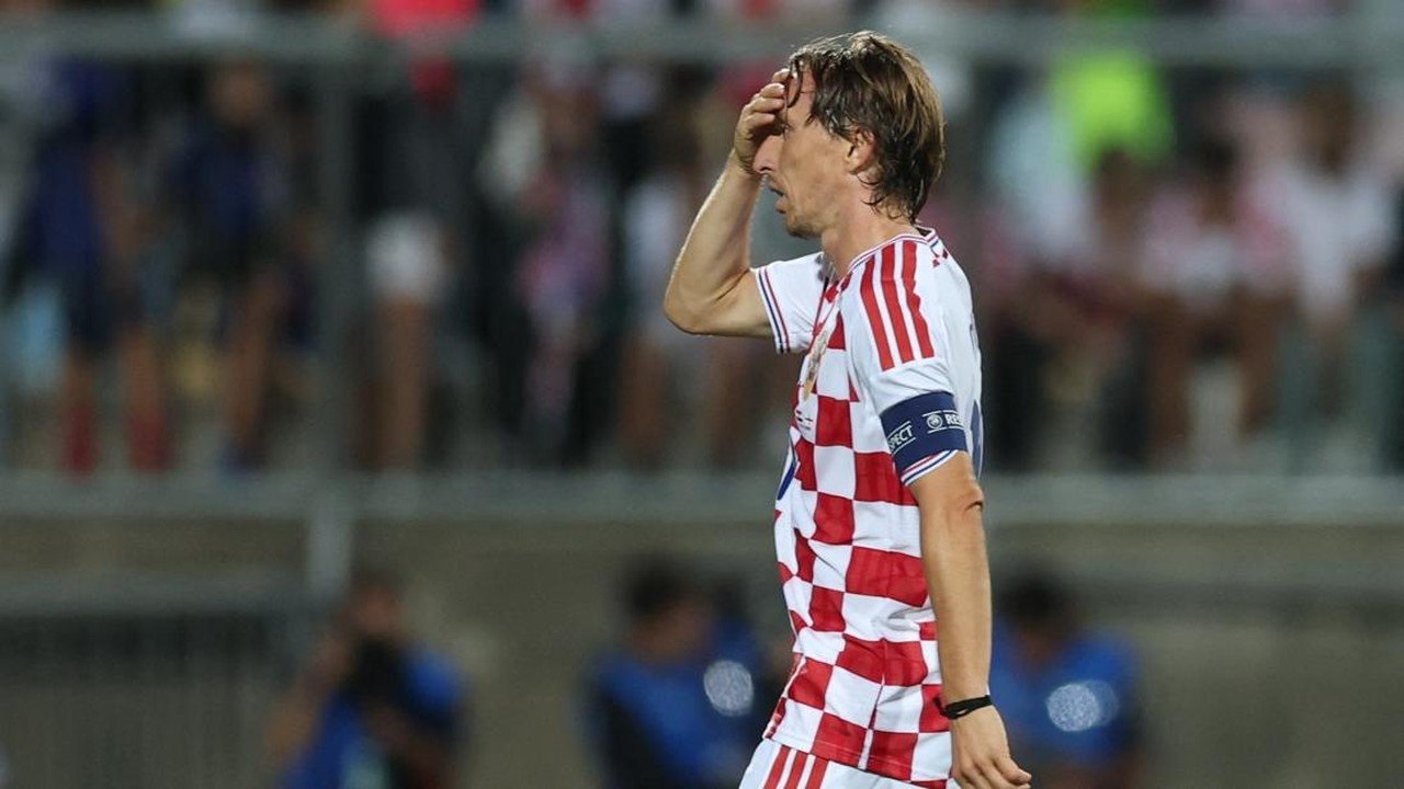 Malu Dibantai Inggris, Luka Modric Bertekad Bangkit Bersama AC Milan