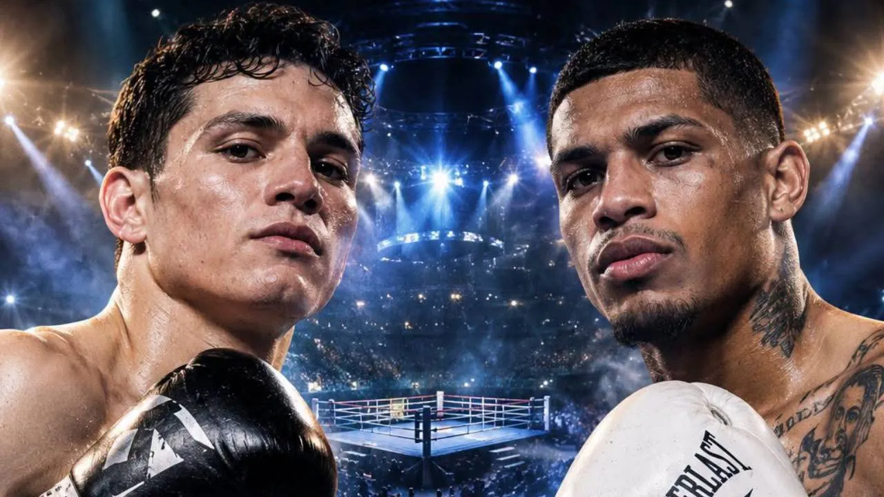 William Zepeda (kiri) dan Jadier Herrera. (Foto: Fight TV)