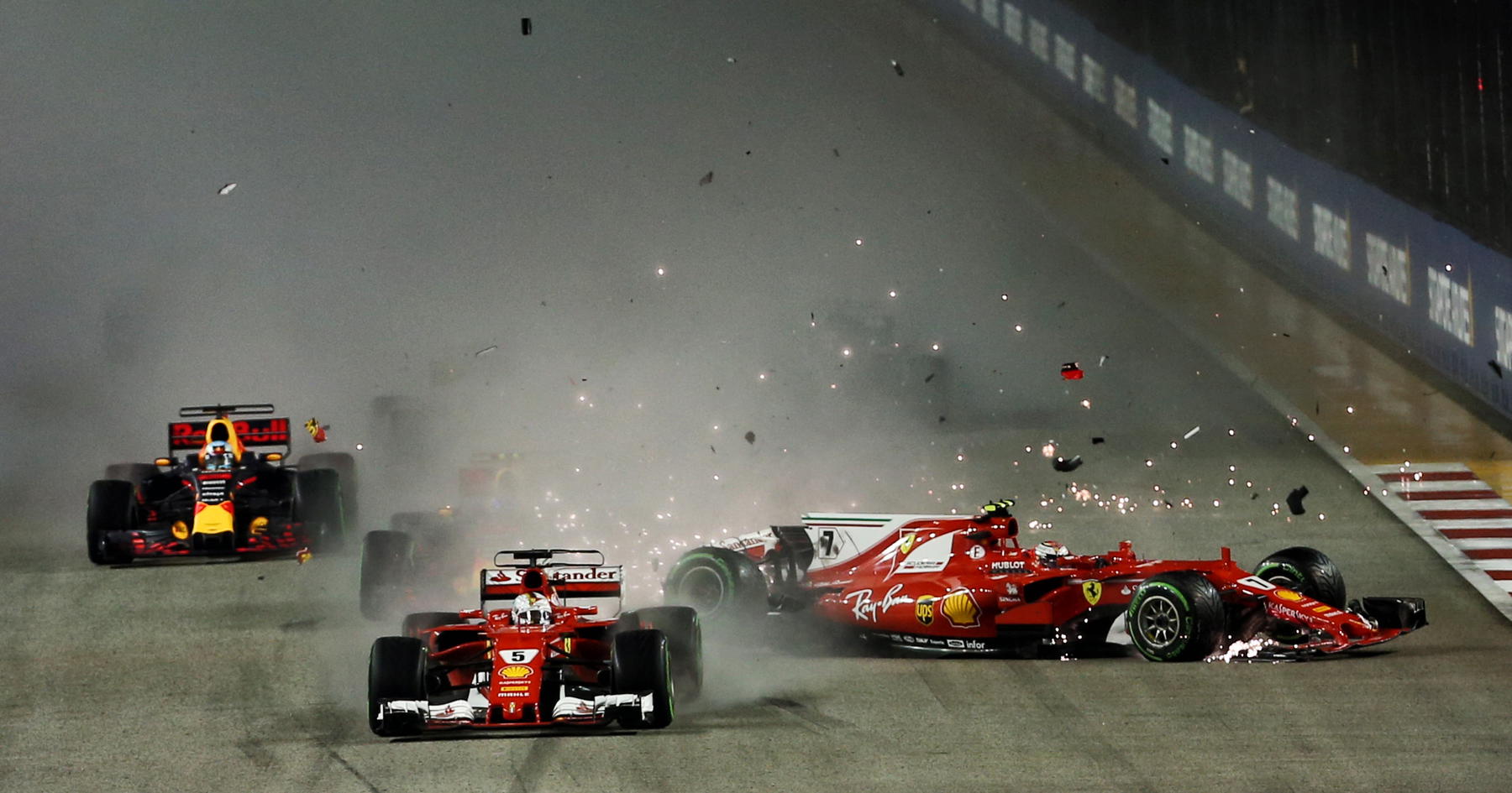 Ferrari Gagal Raih Gelar Akibat Insiden di GP Singapura