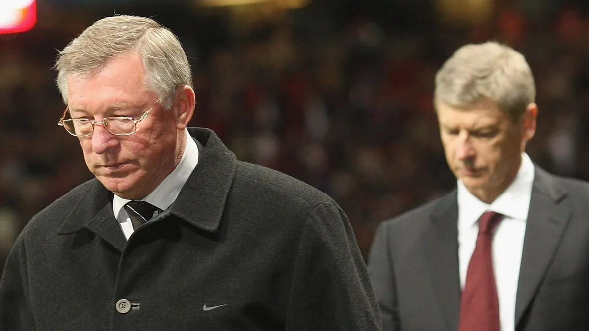 Sir Alex Ferguson Ungkap Rivalitas dengan Arsene Wenger - sumber: (footballlondon)