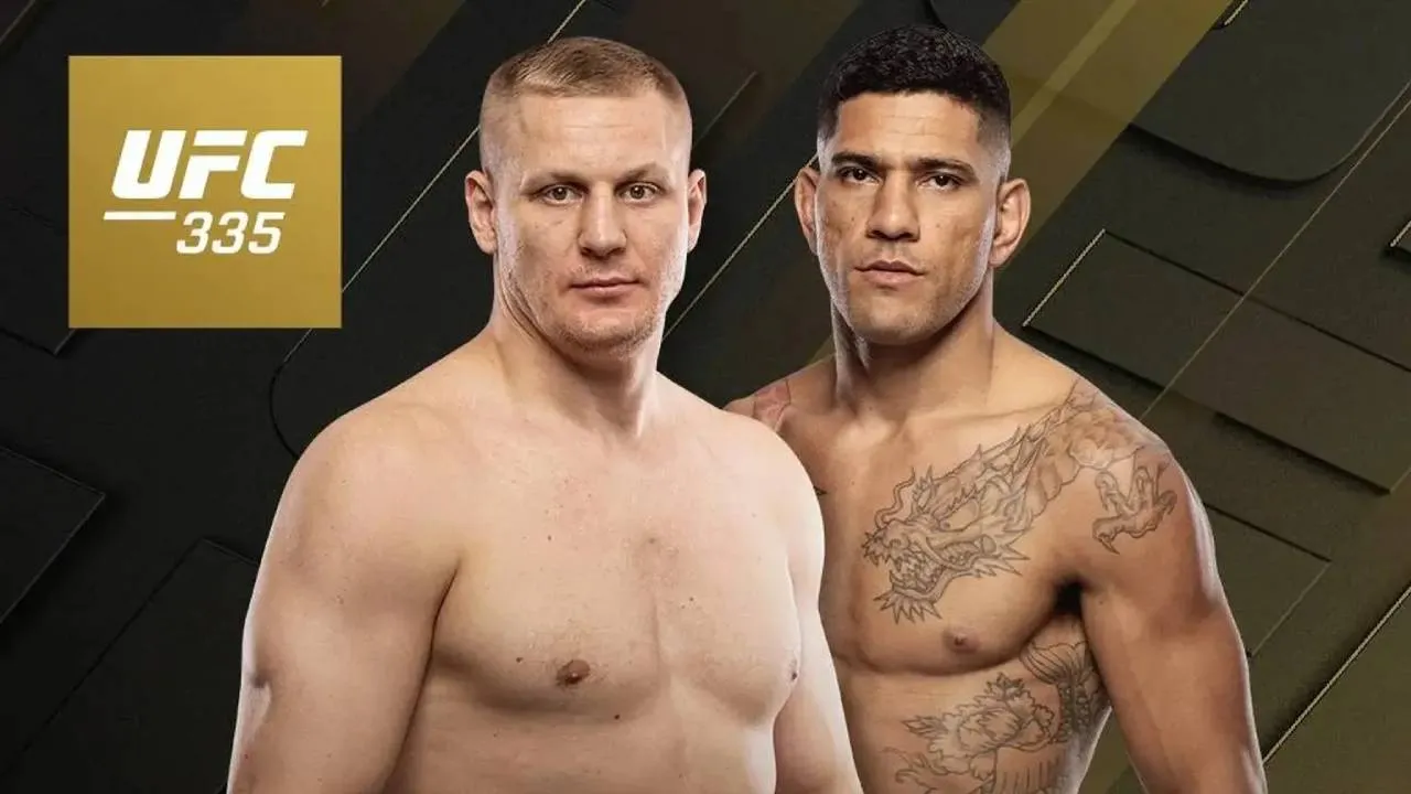 Alex Pereira (kanan) dan Sergei Pavlovich. (Foto: Fight TV)