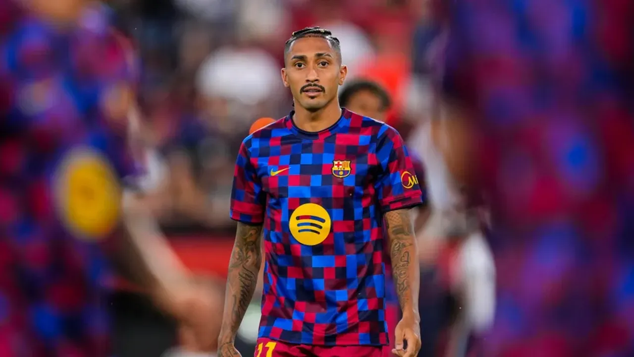 Barcelona Konfirmasi Raphinha Absen Lawan Getafe