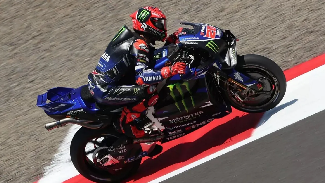Fabio Quartararo Akui Beruntung Tak Alami Crash Parah di Mandalika