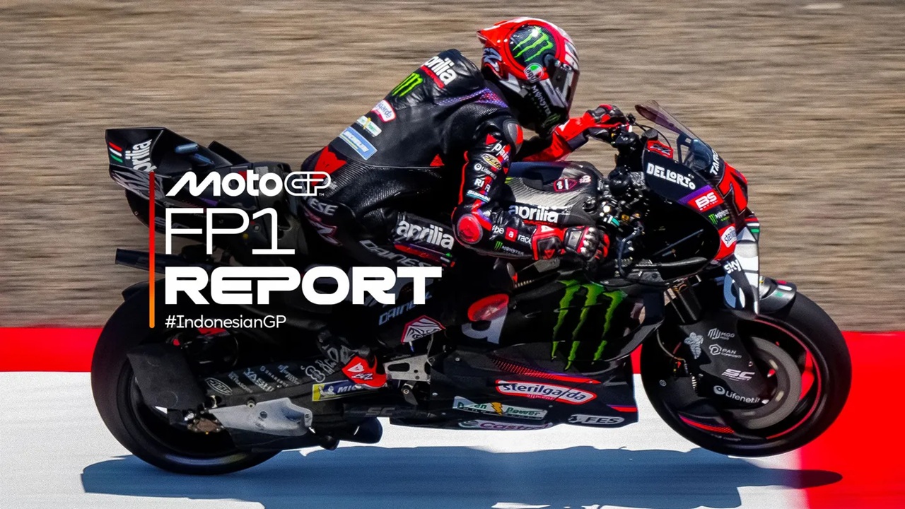 Hasil FP1 MotoGP Indonesia: Marco Bezzecchi Tercepat Ungguli Marc Marquez