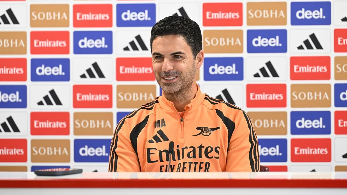 Konferensi Pers Arsenal: Arteta Bahas Cedera, Kontrak, dan Laga Leeds - sumber: (footballlondon)