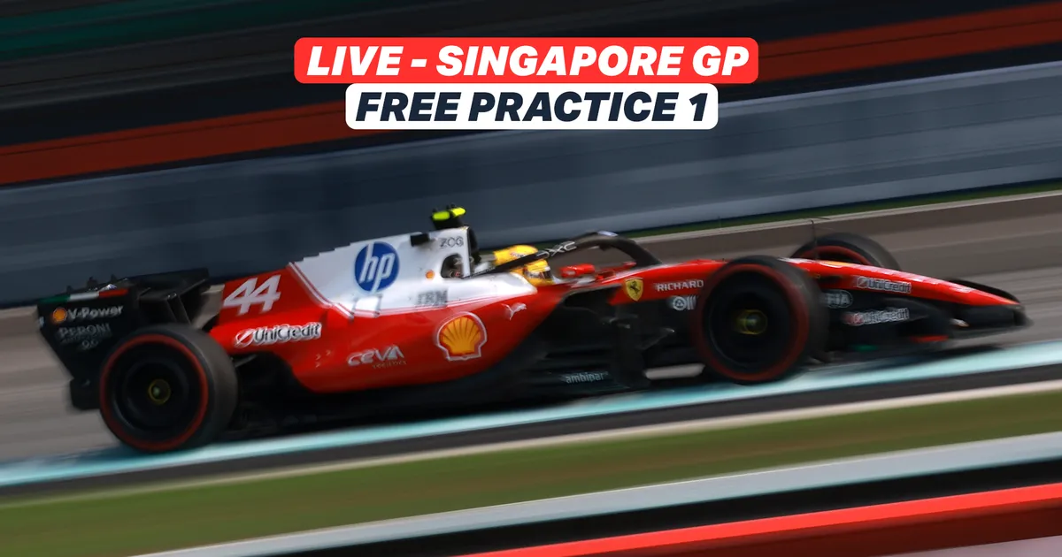 Latihan Bebas F1 2026 di Singapura: Hamilton dan Ferrari Siap Tampil - sumber: (racingnews365)