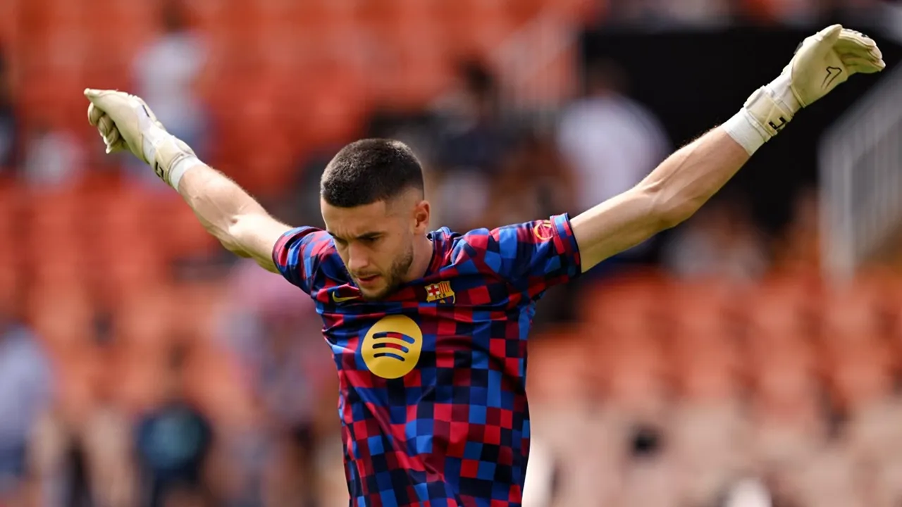Barcelona Konfirmasi Joan Garcia Masuk Skuad Lawan Getafe