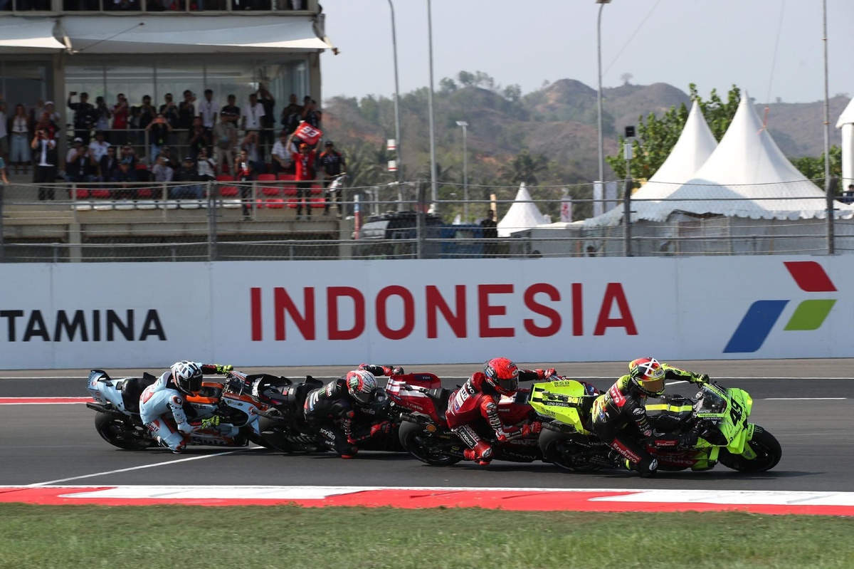 Fabio Di Giannantonio Ungkap Sentuhan Marquez di Sprint