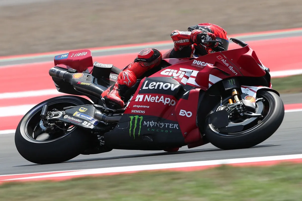 Marquez Juara Sprint MotoGP Indonesia, Aprilia Alami Kendala - sumber: (motorsport)