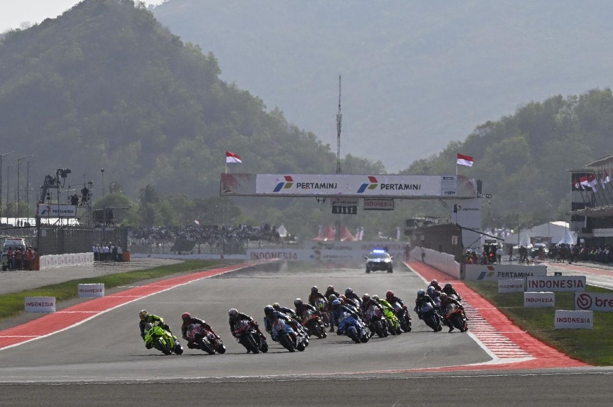 Starting Grid MotoGP Indonesia: Raul Fernandez di Pole Position