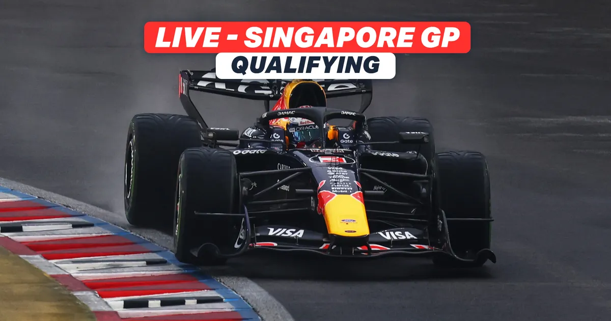 Verstappen Raih Pole di Singapura, Hamilton Peringkat Tiga