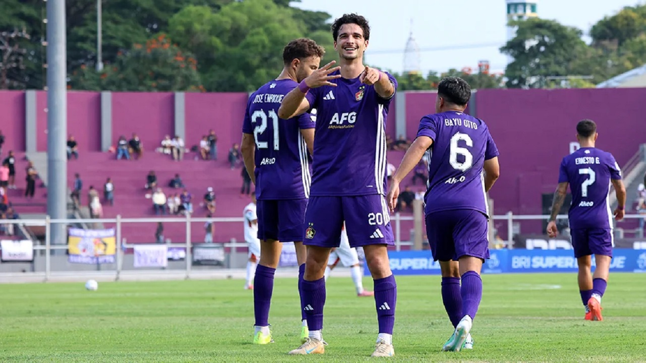 Cetak Brace, Eduardo Barbosa Nilai Permainan Persik Kediri Meningkat