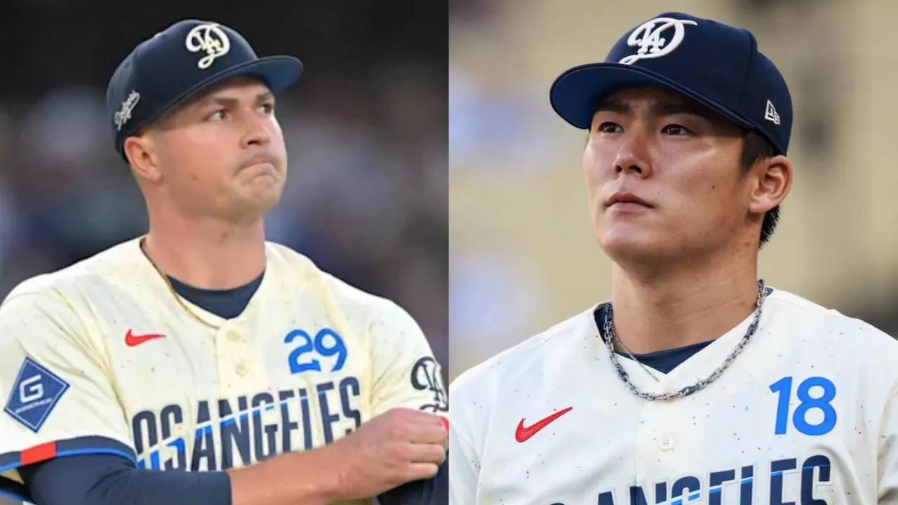 Tarik Skubal (kiri) dan Yoshinobu Yamamoto. (Foto: AP)