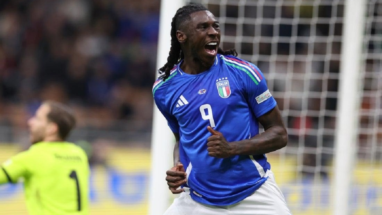 Italia Jalani 4 Laga dalam 11 Hari, Cedera Moise Kean Jadi Sorotan