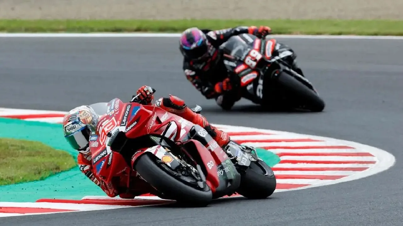 Marc Marquez dan Jorge Martin MotoGP Indonesia