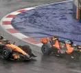 Kecelakaan McLaren di Singapura, Verstappen Bersinar