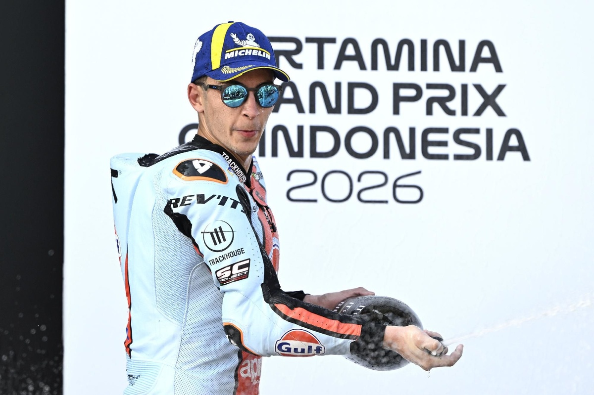Raul Fernandez Raih Podium di GP Indonesia Meski Cedera