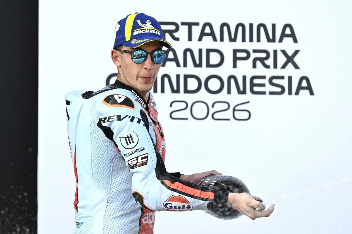 Raul Fernandez Raih Podium di GP Indonesia Meski Cedera - sumber: (motorsport)
