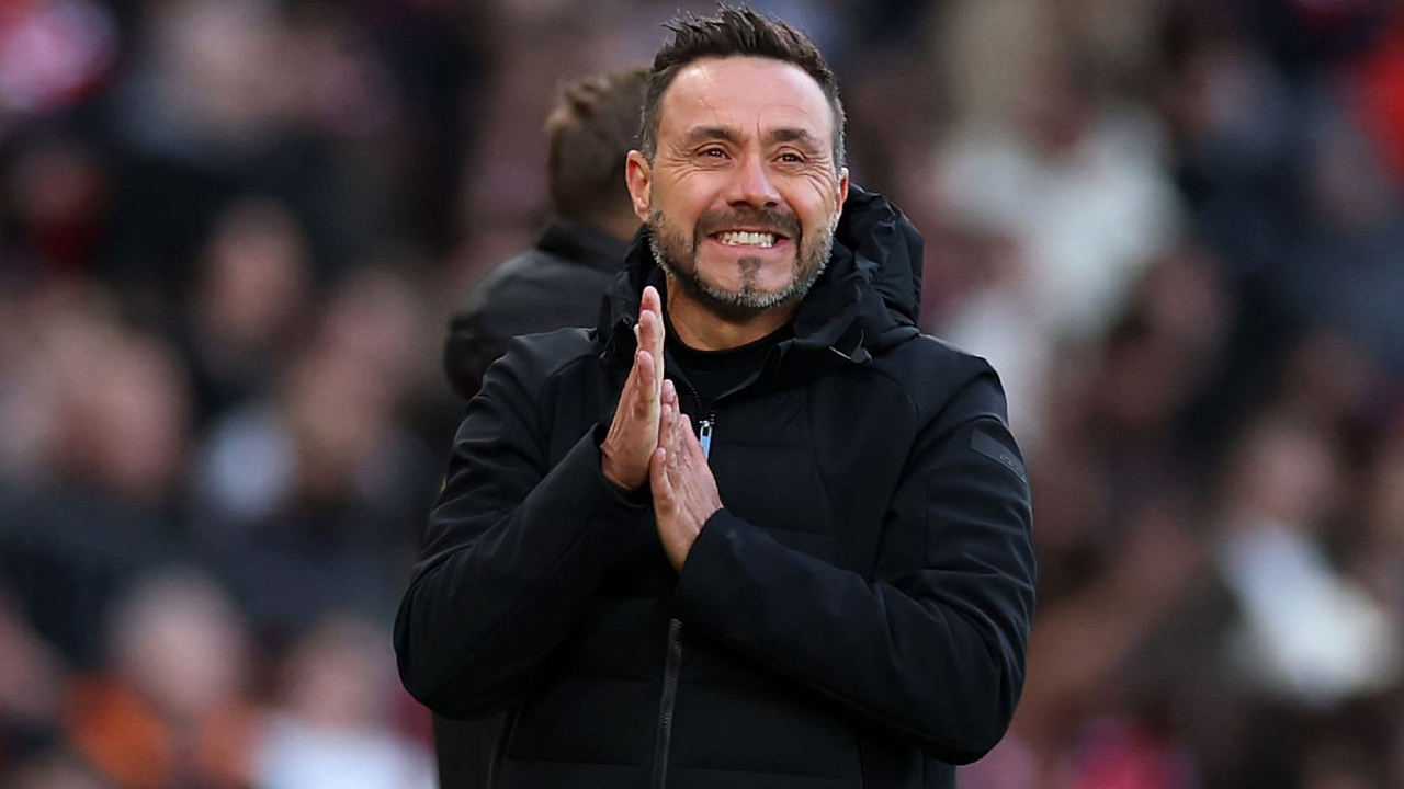 Roberto De Zerbi Puji Performa Spurs Usai Tahan Imbang MU