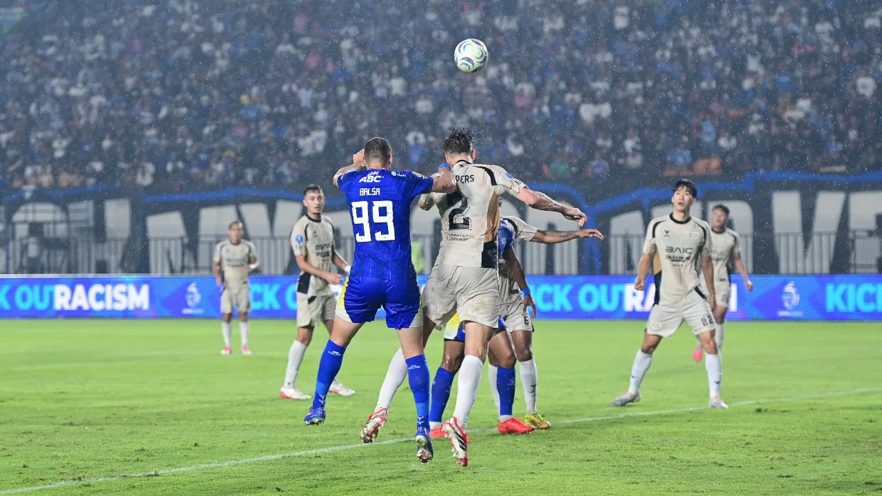 Persib ditahan Imbang Dewa United 2-2
