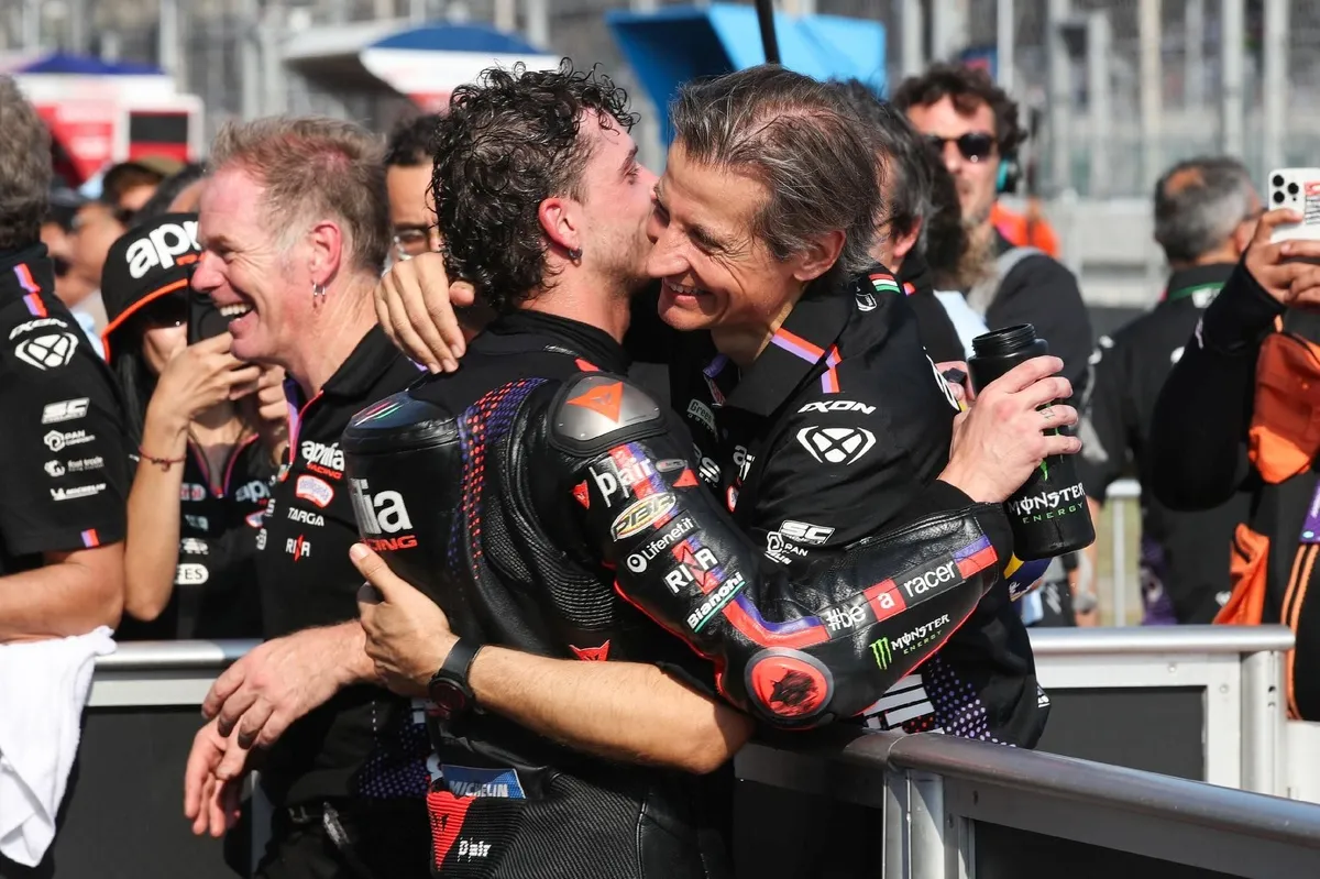 Aprilia Pertimbangkan Arahan Pabrikan di Tengah Persaingan MotoGP - sumber: (motorsport)