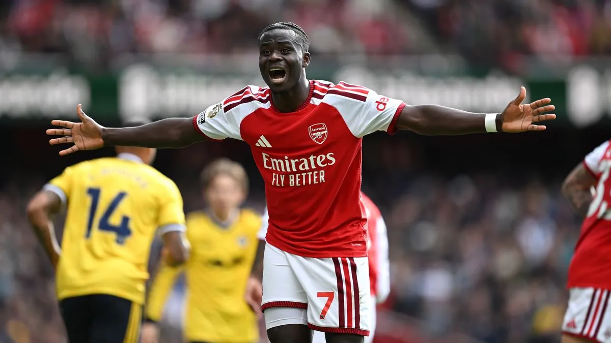Formasi Arsenal Hadapi Lille: Saka Sepakat, Calafiori Diistirahatkan - sumber: (footballlondon)