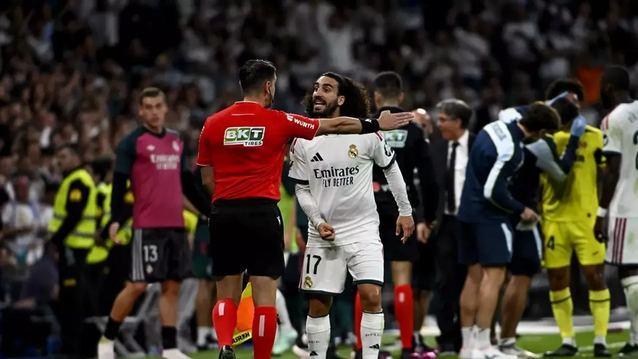 Marc Cucurella Marah Usai Vinicius Jr Diusir Wasit