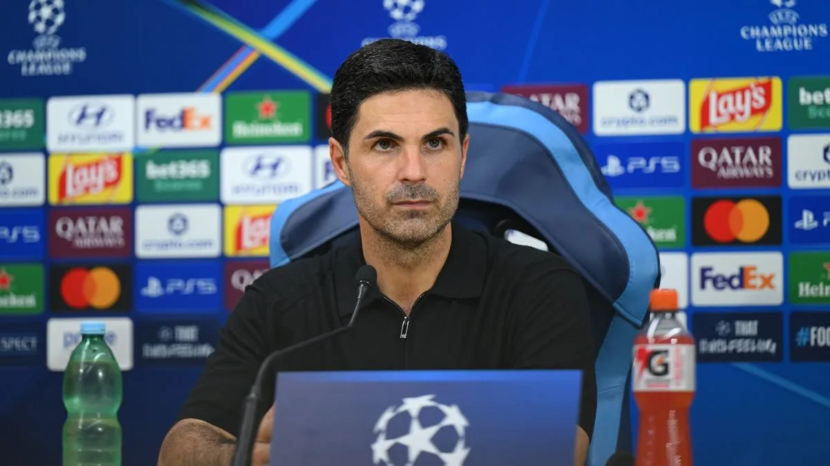 Mikel Arteta Beri Kabar Cedera Ganda Jelang Laga UCL - sumber: (footballlondon)