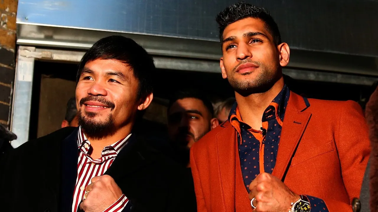 Amir Khan, Manny Pacquiao