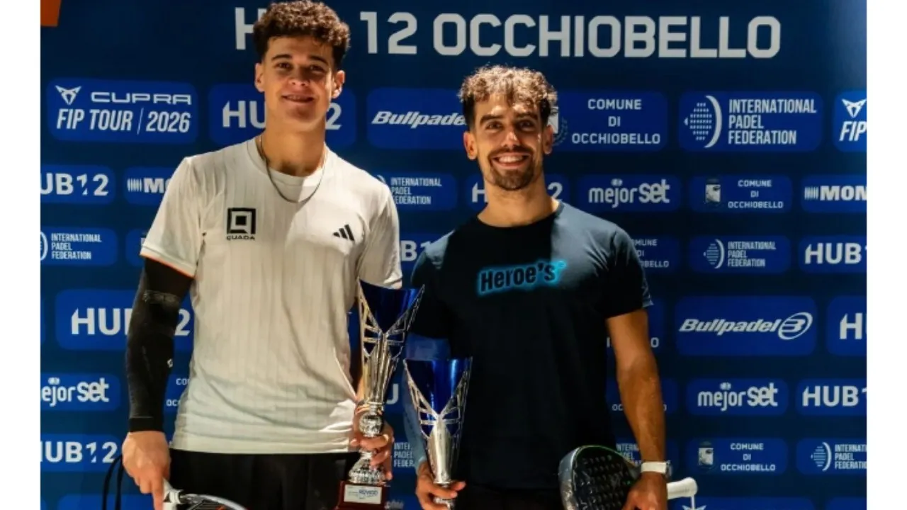 Cassetta-Oviedo Raih Gelar FIP Padel Bronze Rovigo Italia