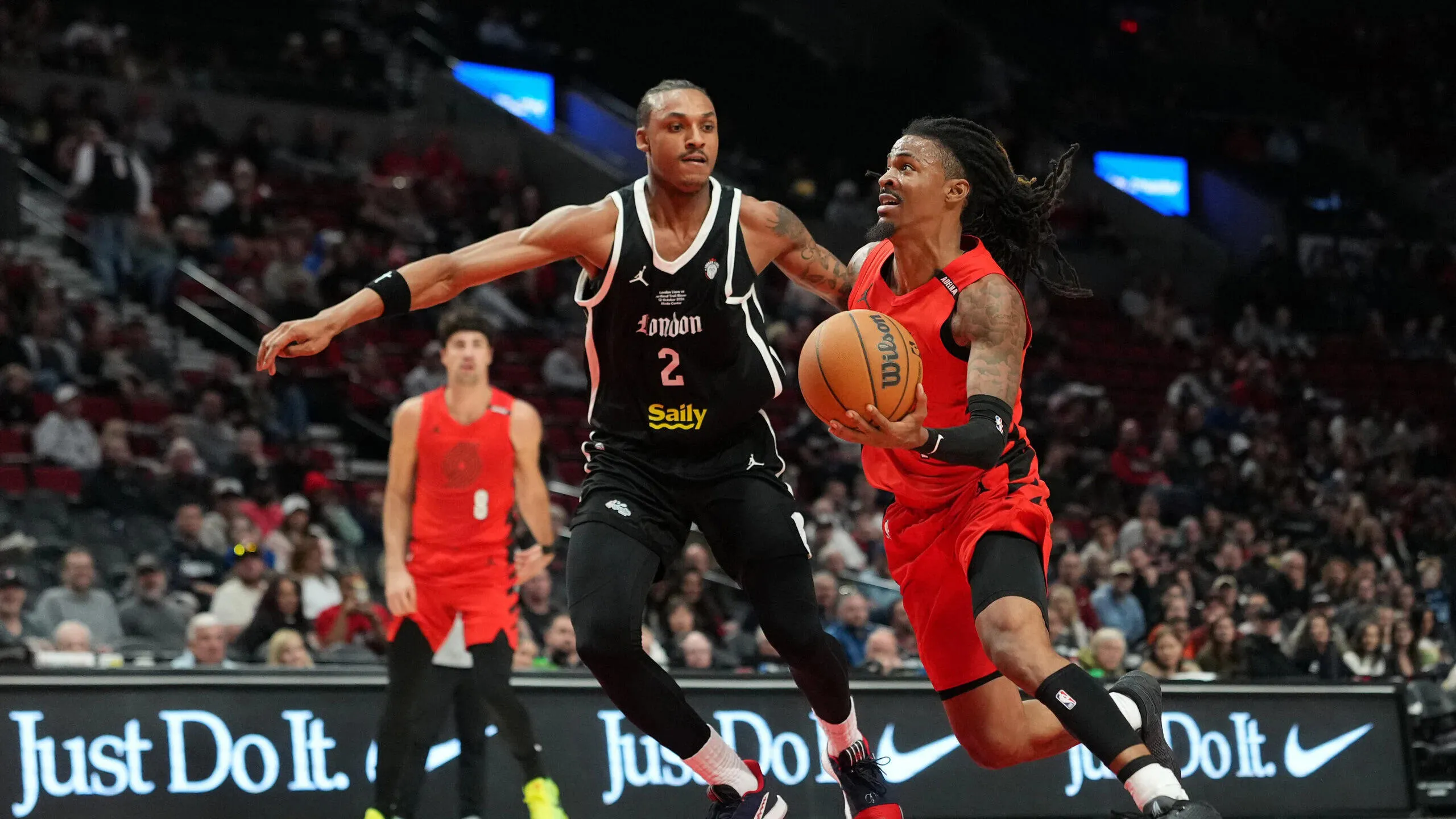 Kekalahan Telak London Lions dari Trail Blazers di NBA - sumber: (mainbasket)