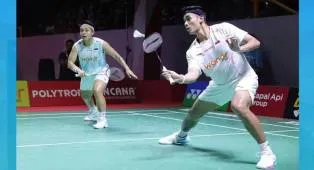 Libas Tuan Rumah, Bagas-Apriyani Lolos 16 Besar Malaysia Super 100