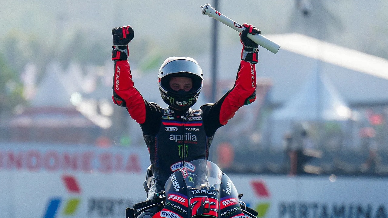 Marco Bezzecchi Cerita Soal Selebrasinya Usai Menangi GP Indonesia