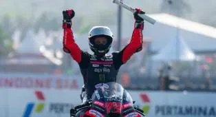 Marco Bezzecchi Menang di Mandalika, Tapi Masih Gagal Penuhi Target Aprilia