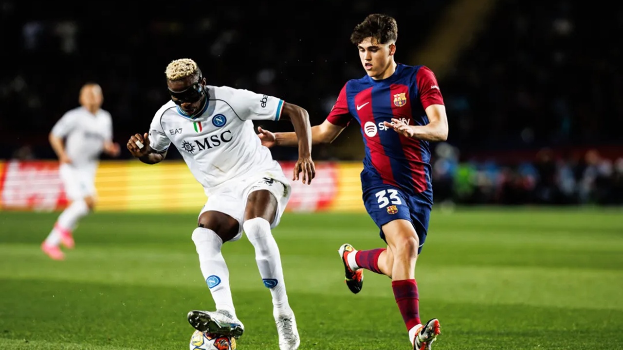 Pau Cubarsí Tak Gentar Berhadapan dengan Victor Osimhen