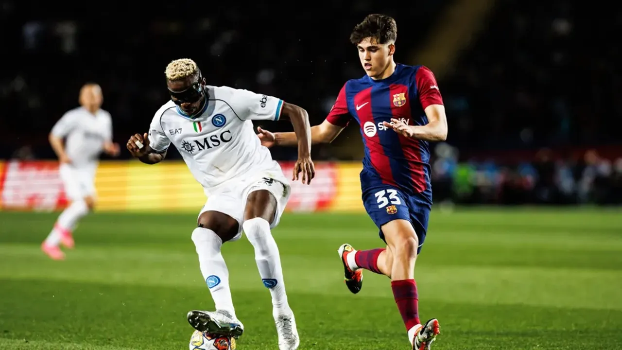 Pau Cubarsí Tak Gentar Berhadapan dengan Victor Osimhen