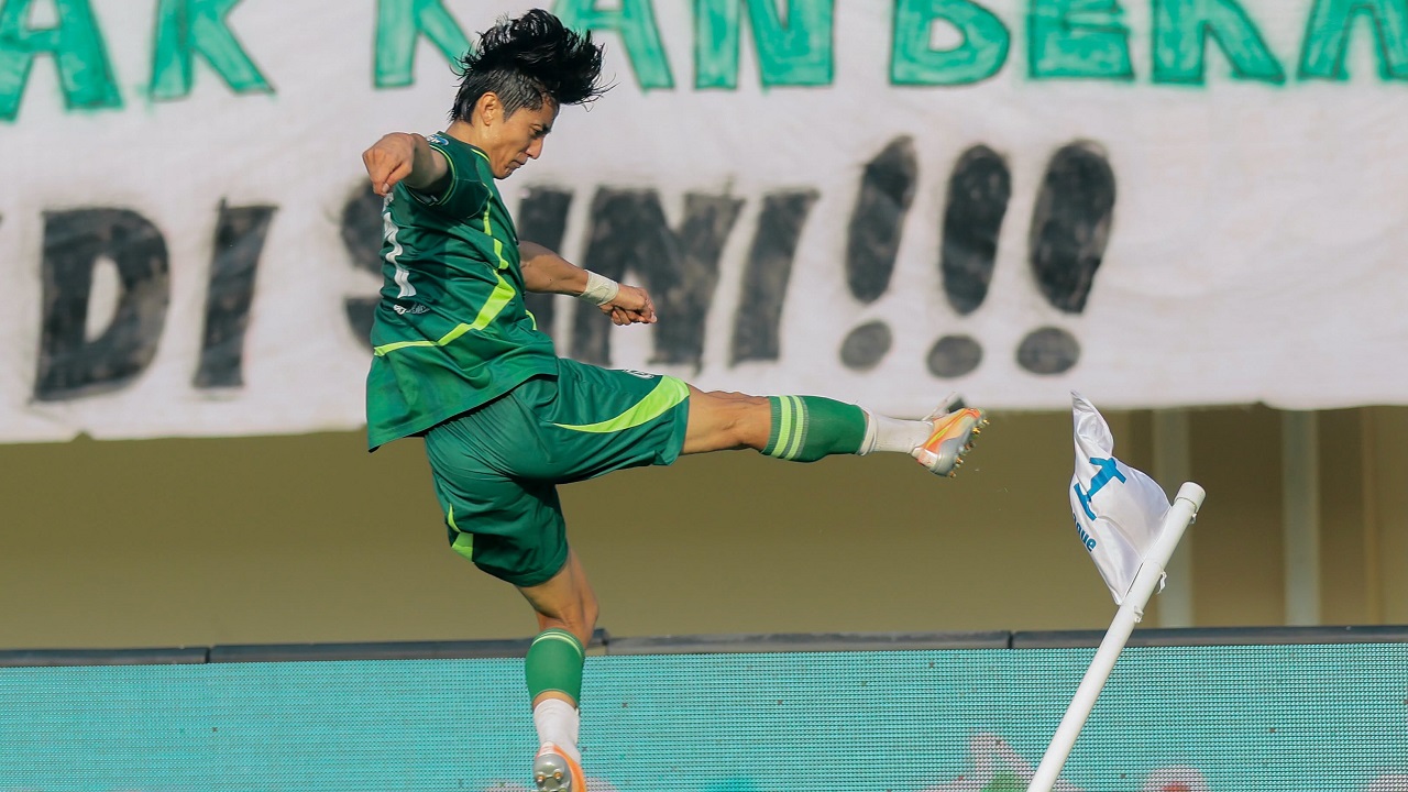 Tanaka Belum Puas Dengan Brace, Bidik Hattrick Perdana Bersama PSS Sleman