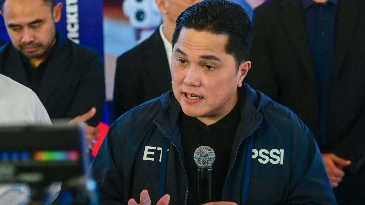 Ketua PSSI, Erick Thohir ungkap adanya potensi pembatalan pertandingan Timnas Indonesia vs Yordania akibat situasi konflik di Timur Tengah.