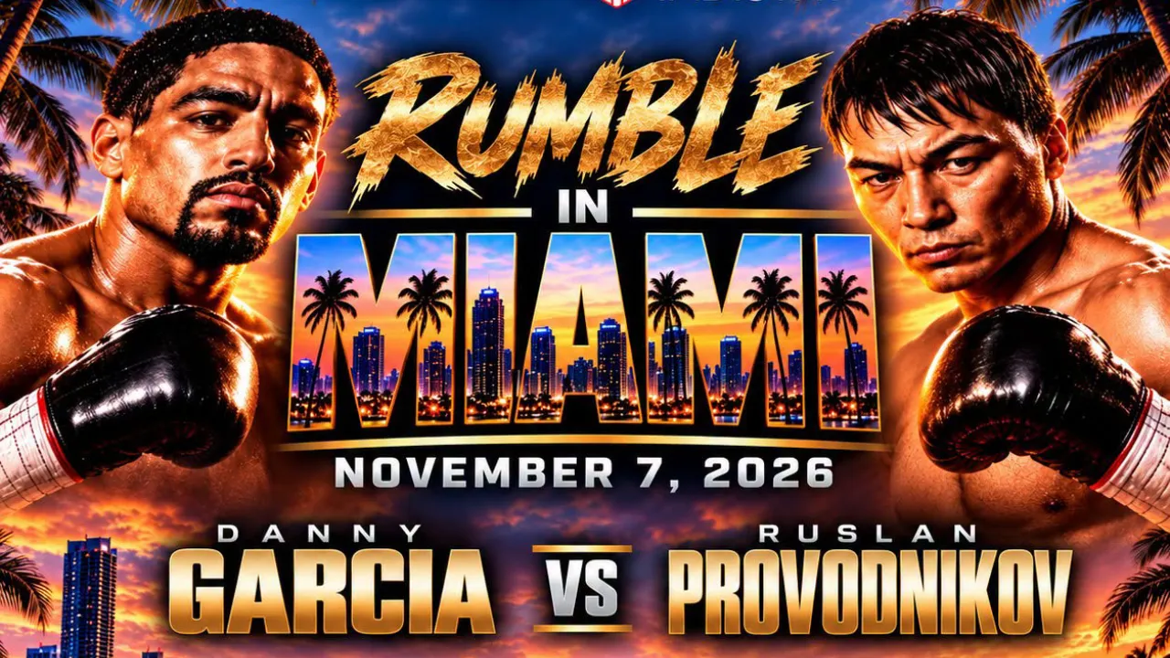 Danny Garcia (kiri) dan Ruslan Provodnikov. (Foto: Fight TV)