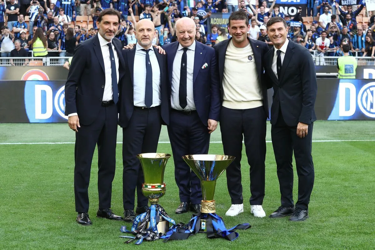 Inter Siap Hadapi Tantangan Berat di Liga Champions, Tegas Marotta - sumber: (footballitalia)