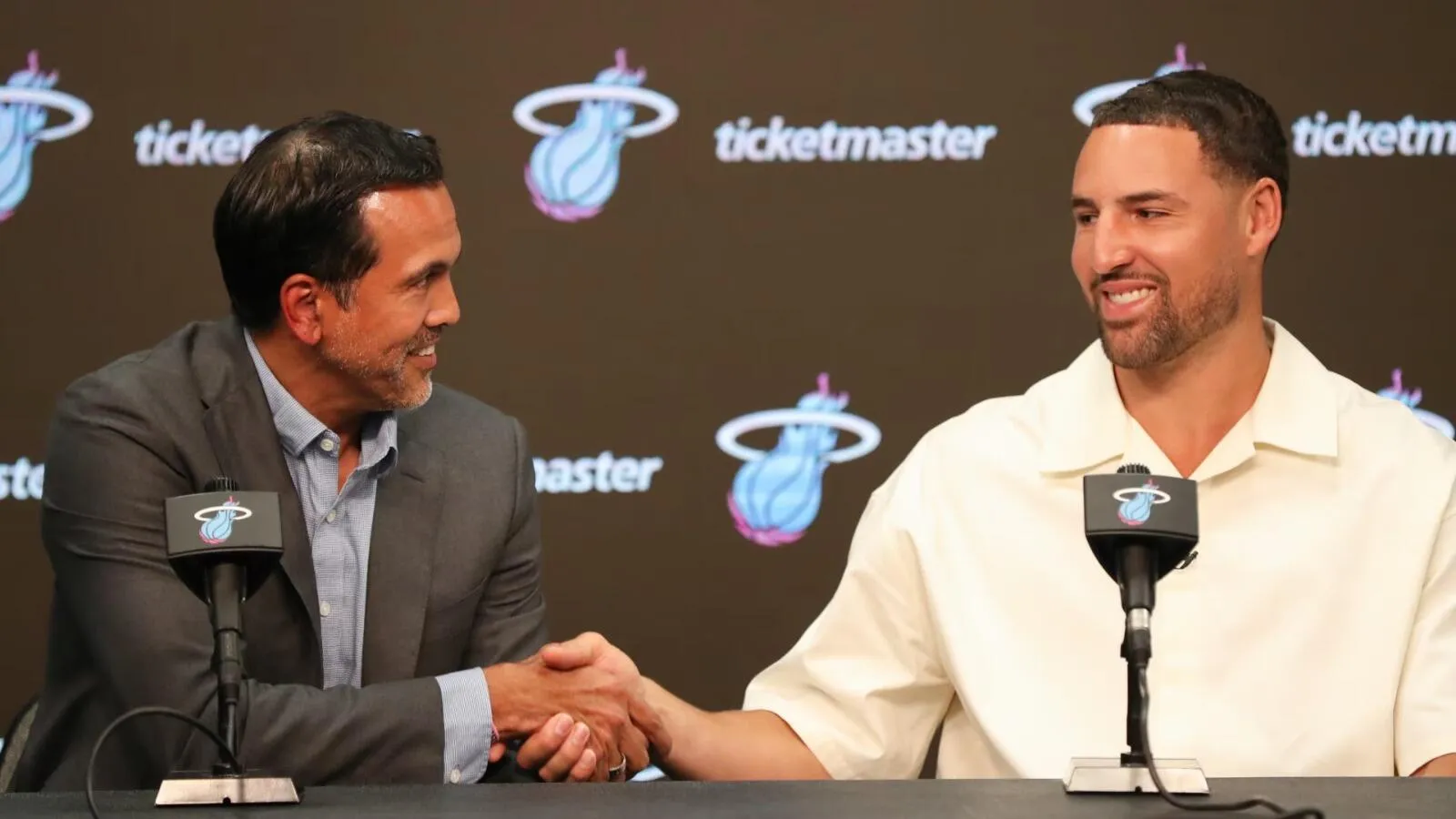 Klay Thompson Bersemangat Sambut Musim Baru Bersama Heat - sumber: (mainbasket)