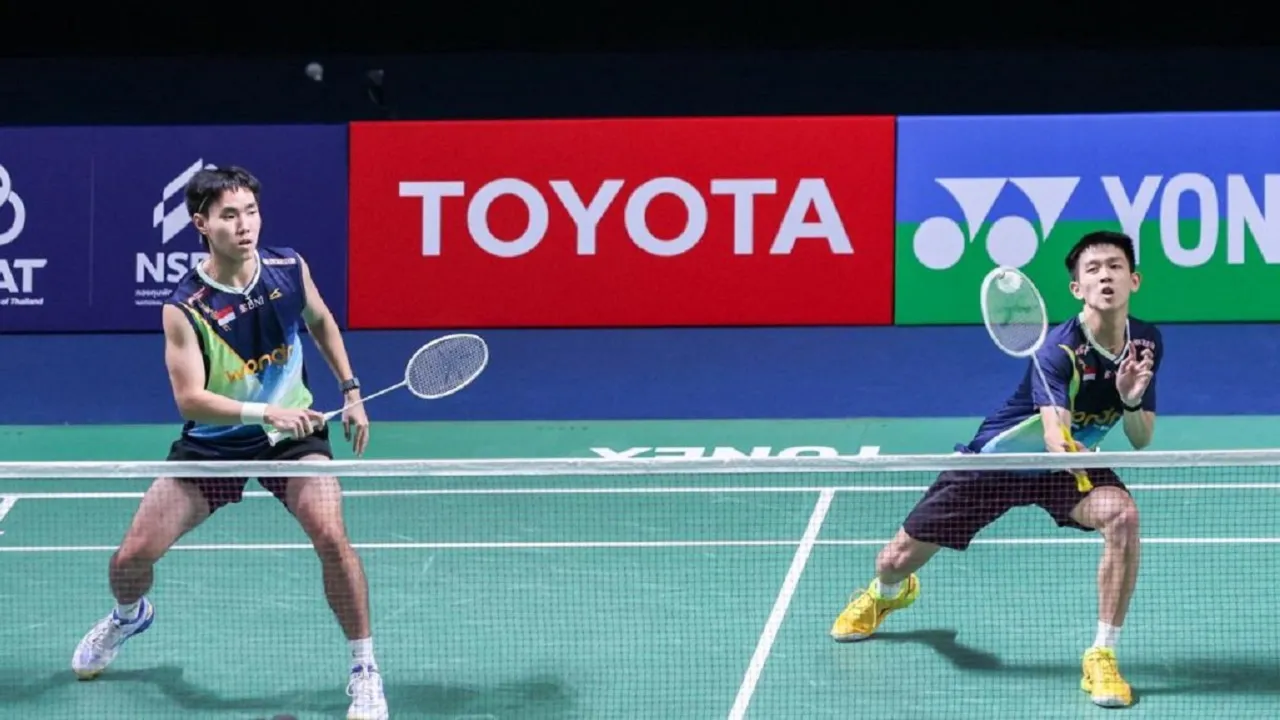 Raymond/Joaquin ambil pelajaran berharga dari turnamen Denmark Open 2026.