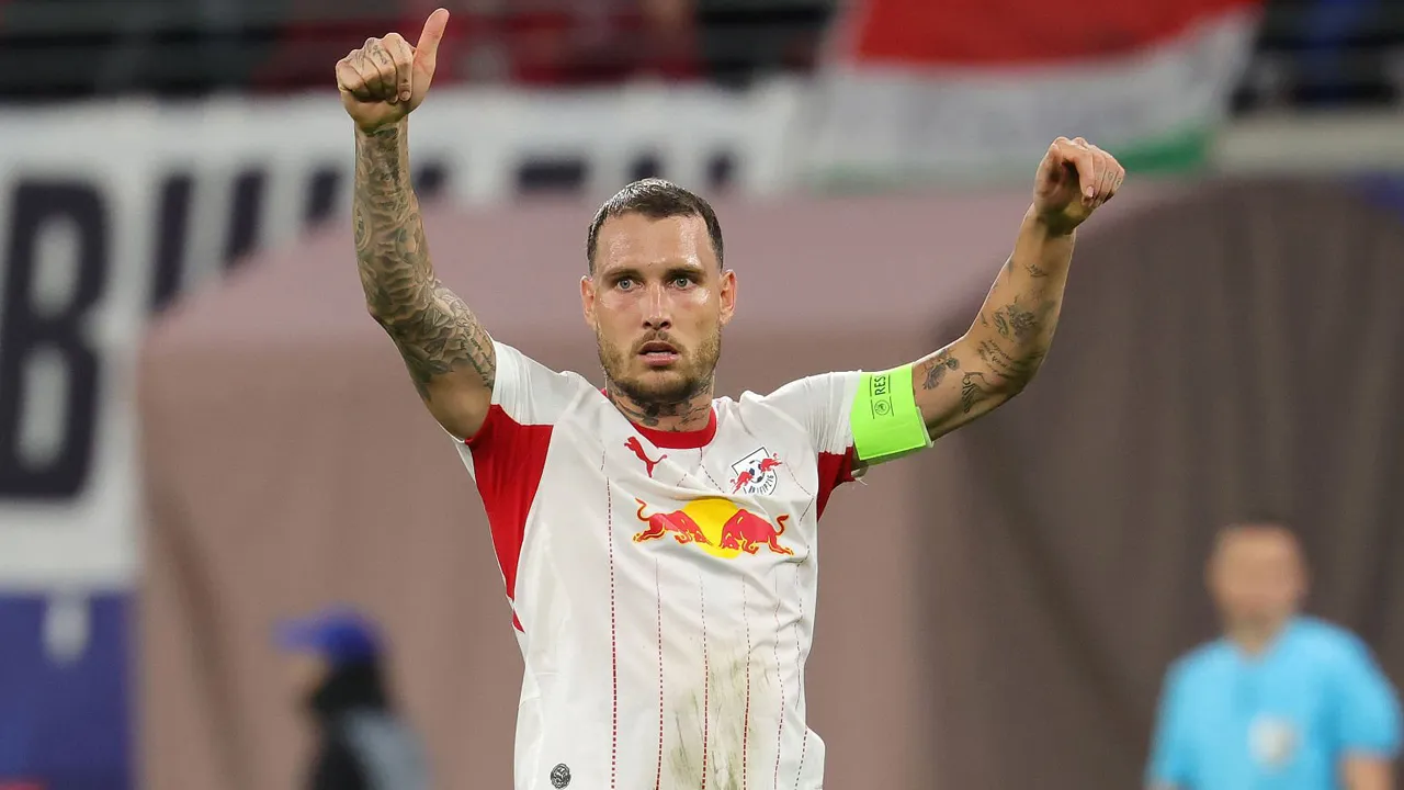 David Raum Puji Perjuangan RB Leipzig Usai Kalahkan PSV